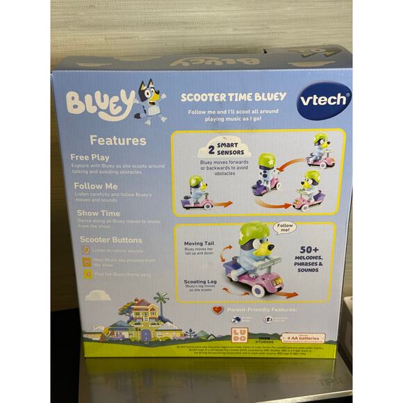 VTech Bluey Scooter Time Bluey  - NEW in BOX - Picture 4 of 5